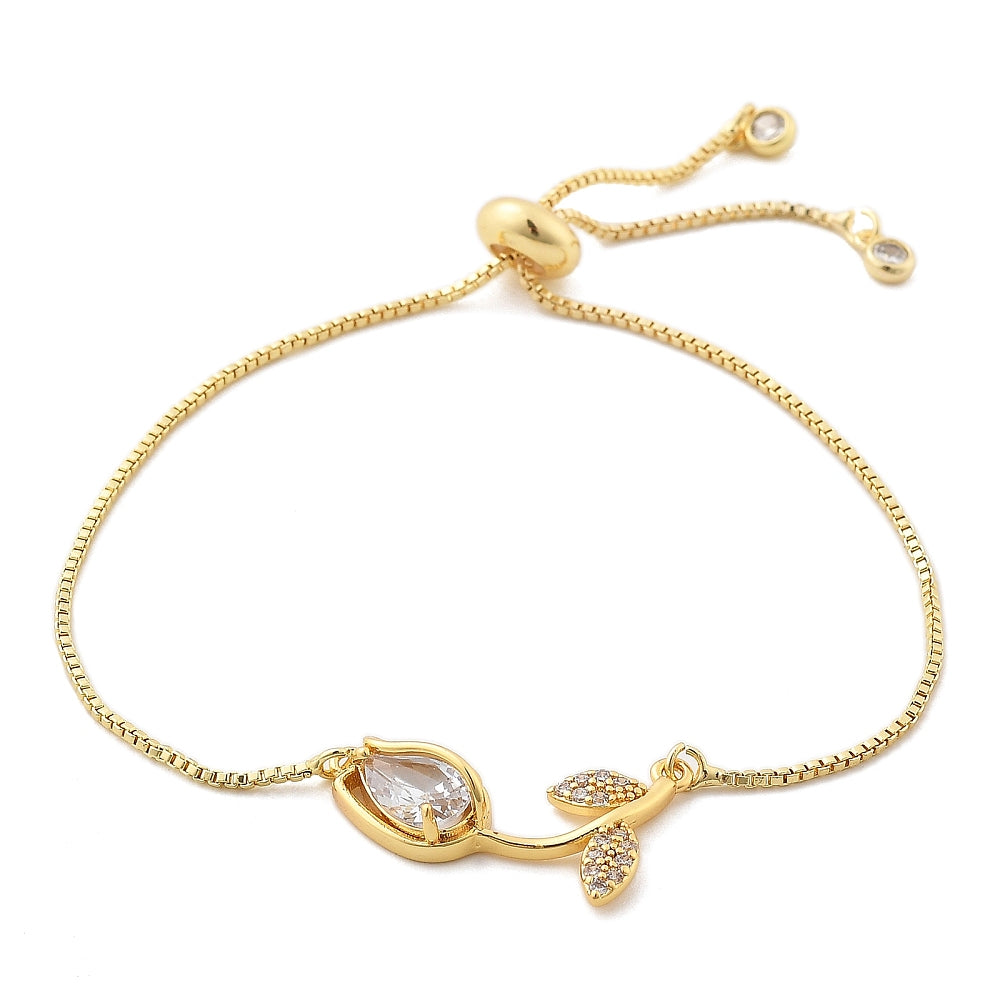 Pulsera ajustable Tulipan