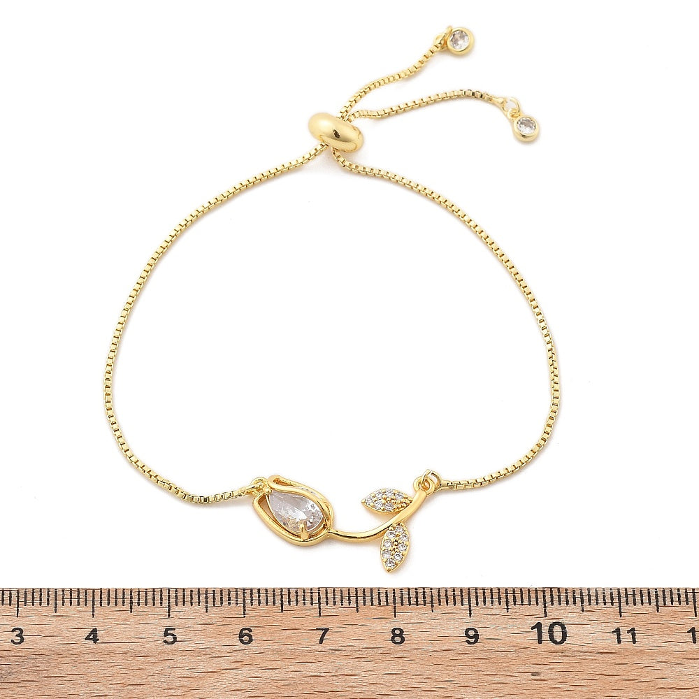 Pulsera ajustable Tulipan