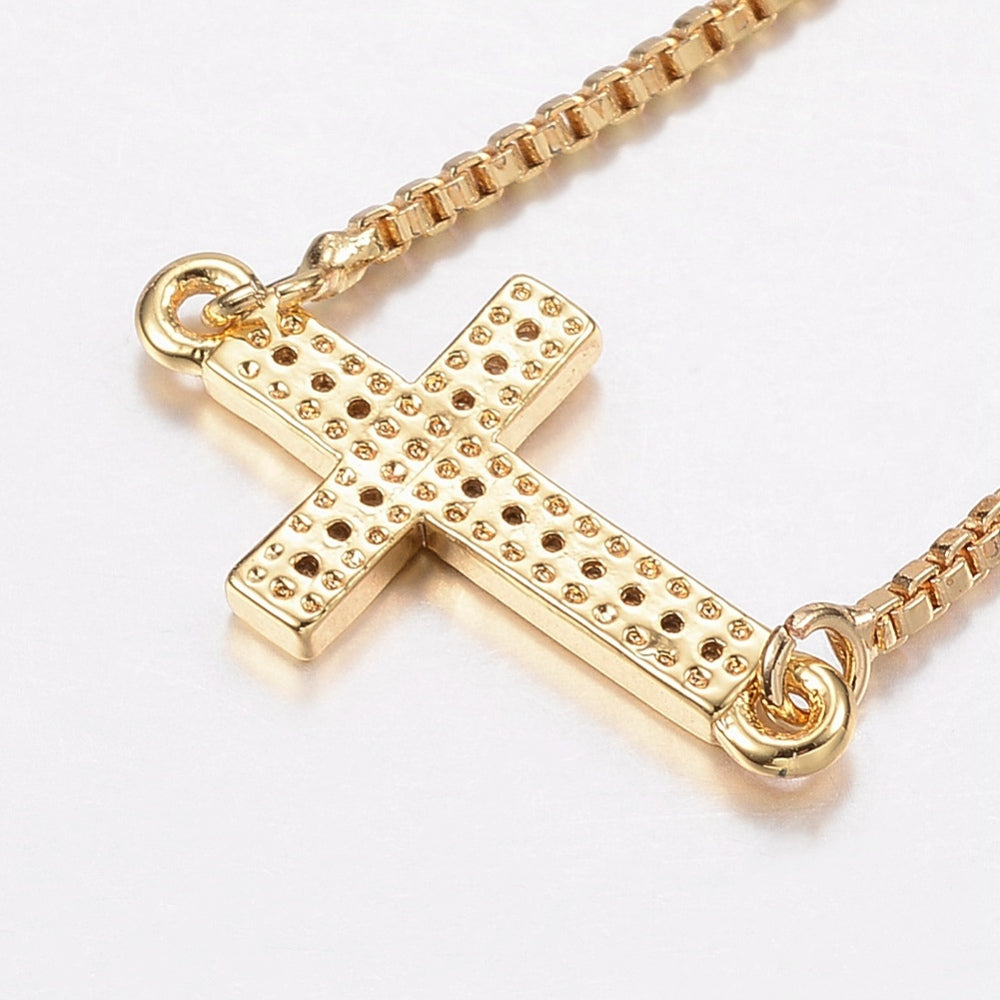 Pulsera de Cruz ajustable