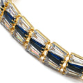 Pulsera de eslabones rectangulares