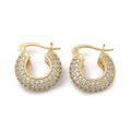 Argollas luna creciente