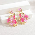 Aretes de Flor esmaltados