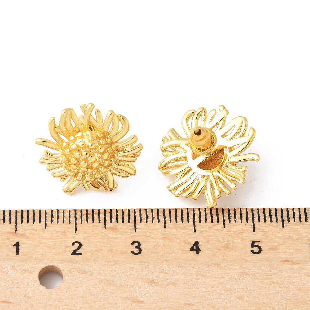 Aretes Girasol