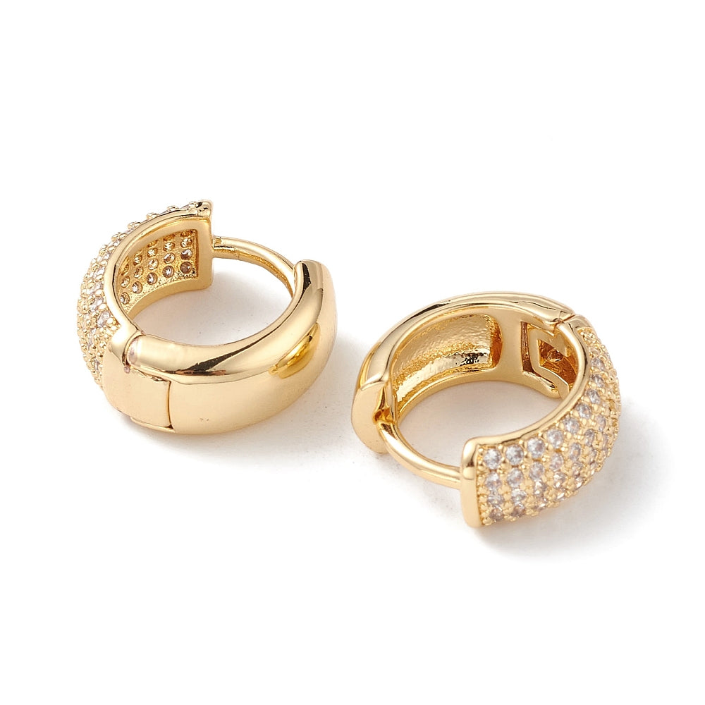 Argollas con circonitas cúbicas