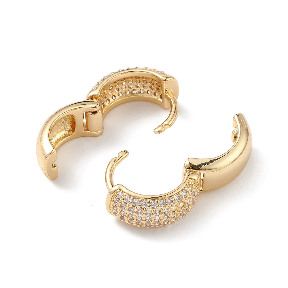 Argollas con circonitas cúbicas