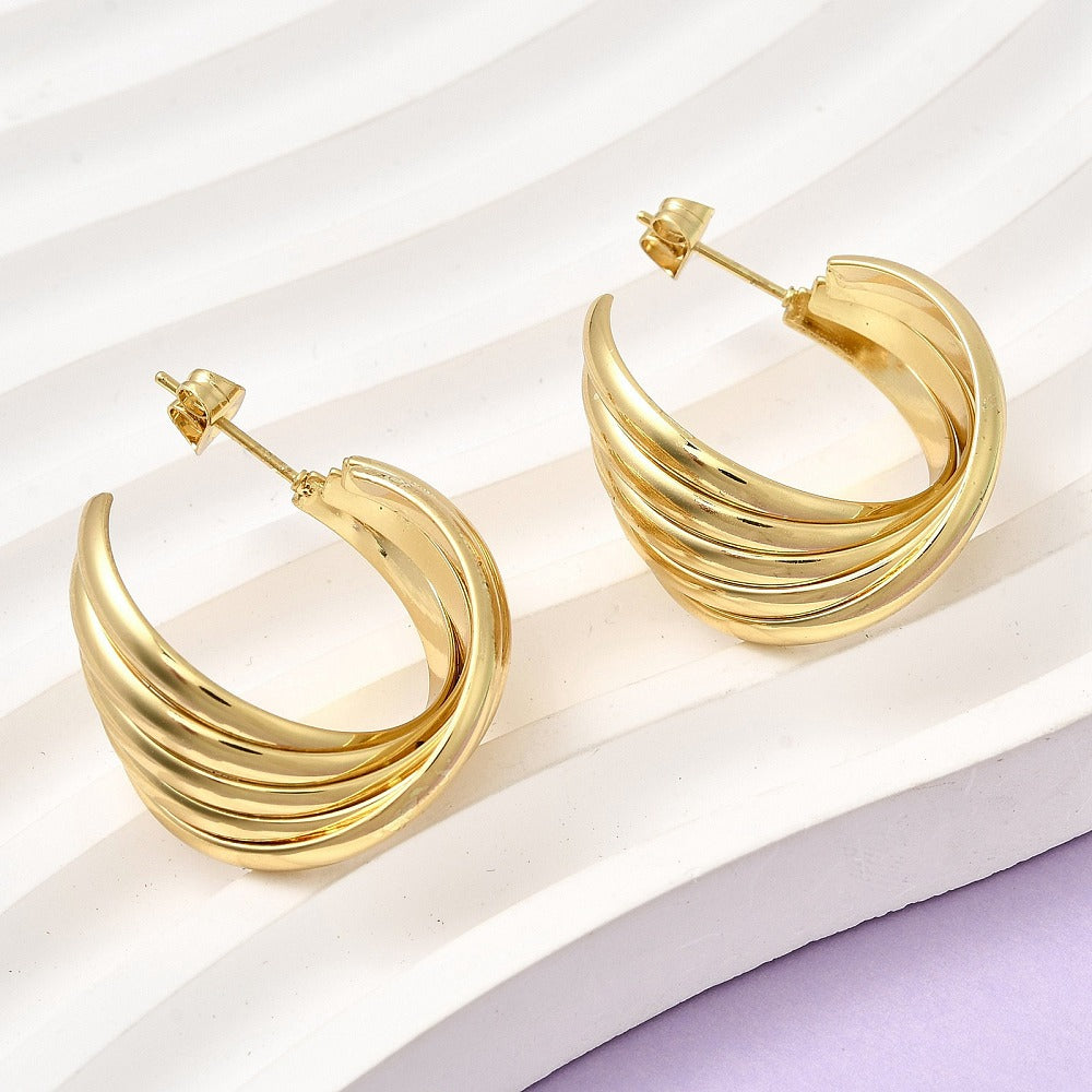 Aretes en forma de C