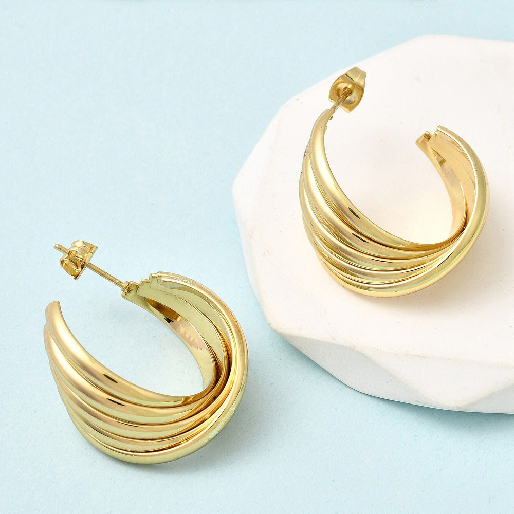 Aretes en forma de C