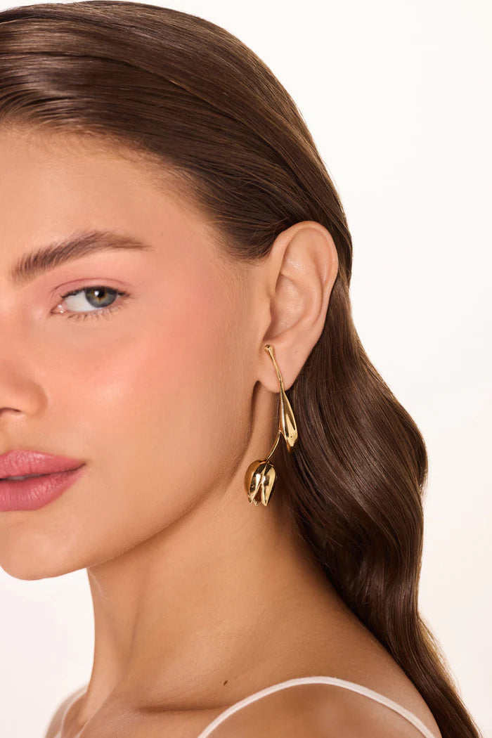 Pendiente Tulipa L - Colección AFlora