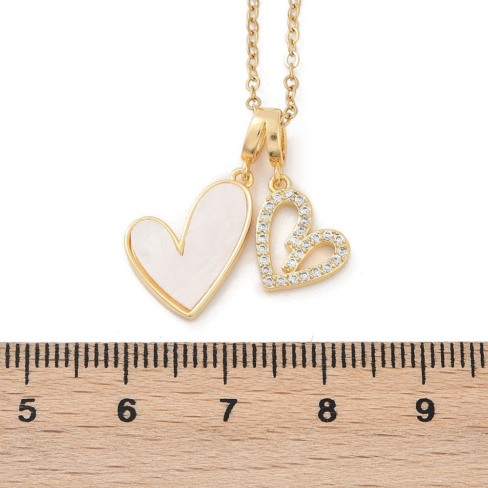 Cadena con dijes de Corazón