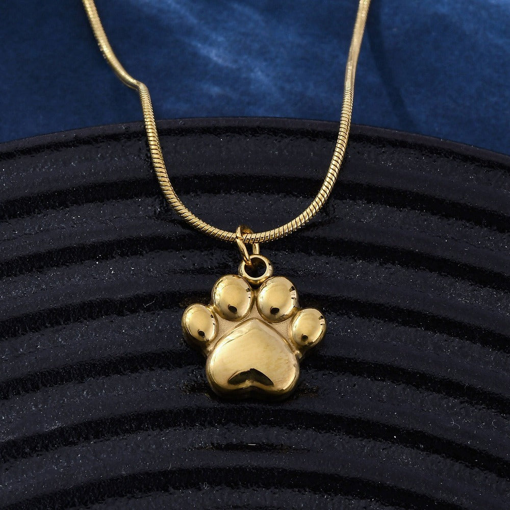 Cadena huella de perro