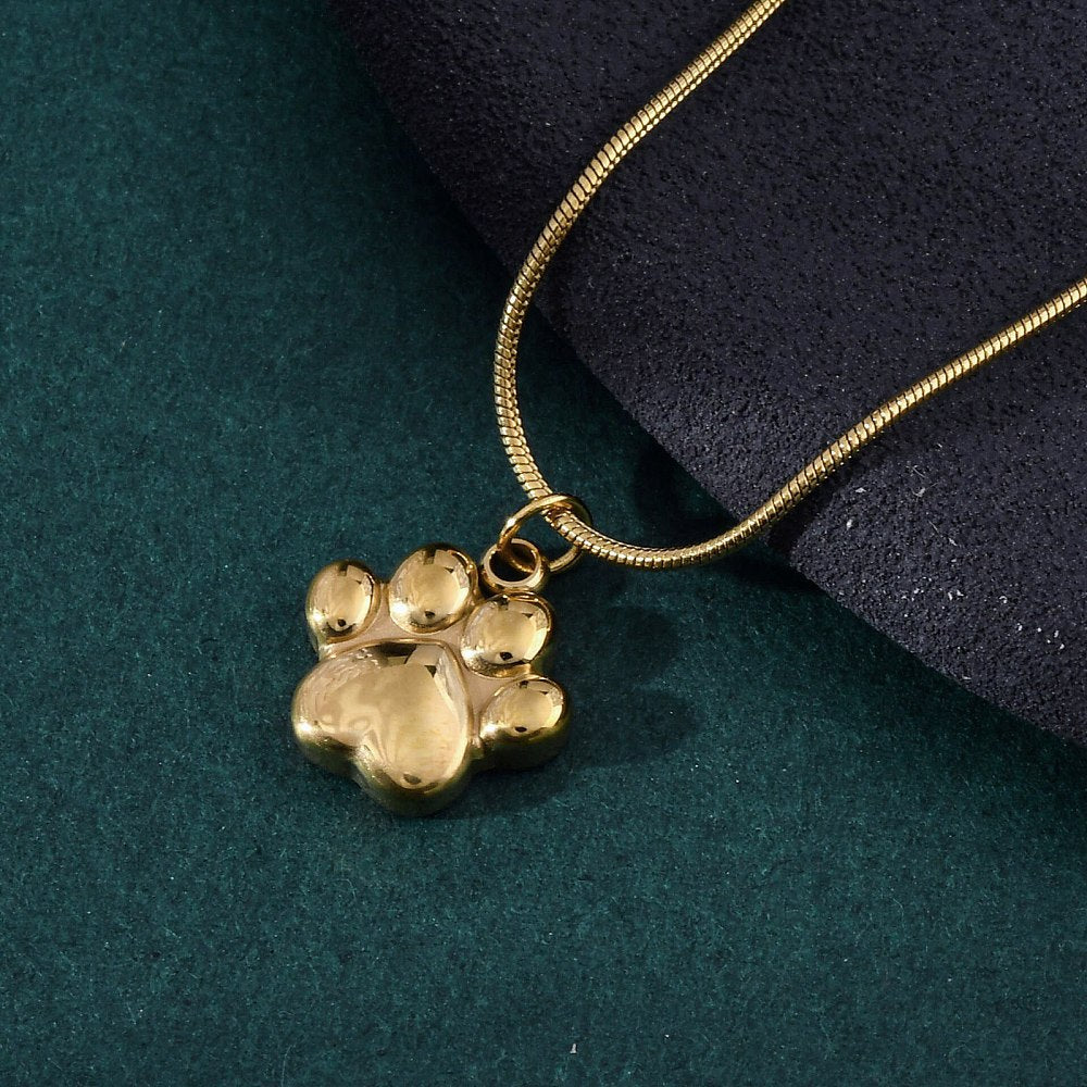 Cadena huella de perro