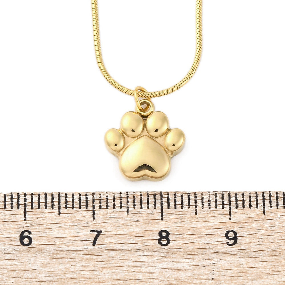 Cadena huella de perro