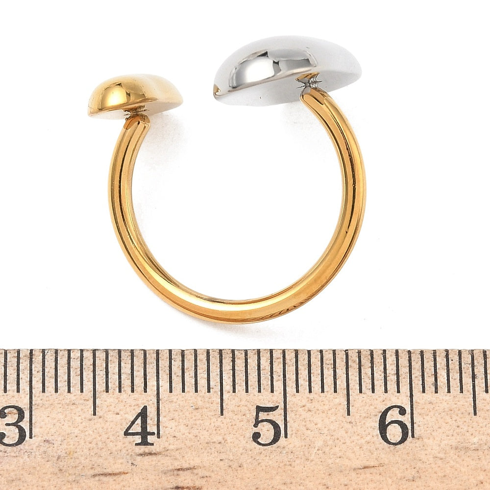 Anillo ajustable Ovalado