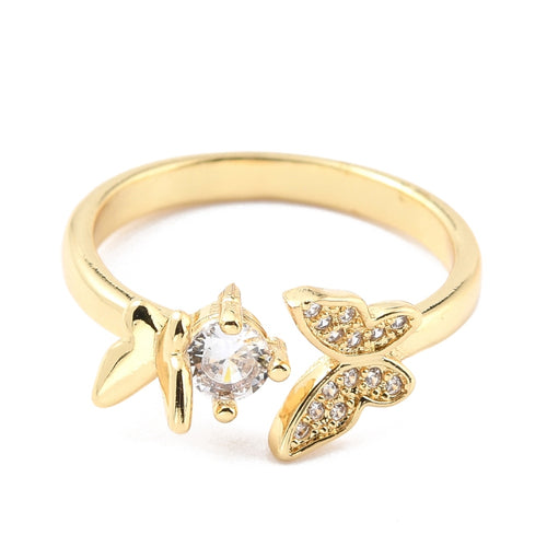 Anillo Circonia Mariposa