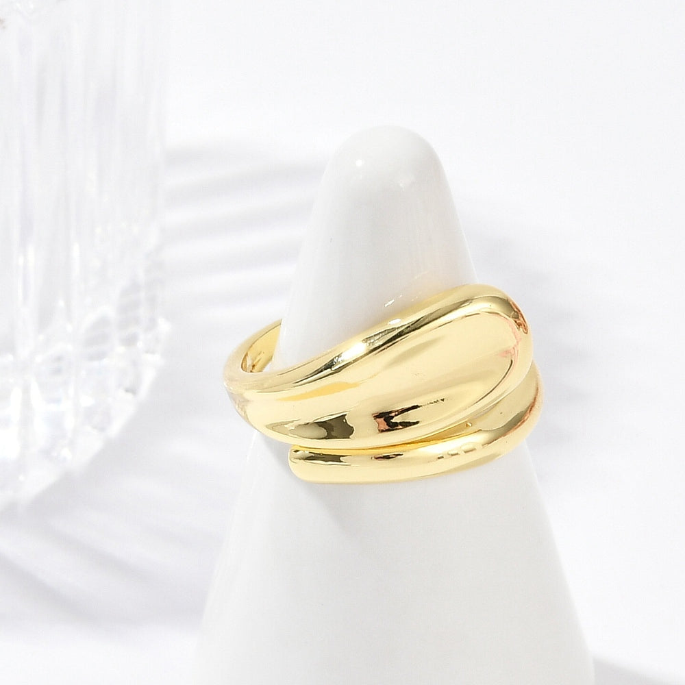 Anillo con forma de lágrima