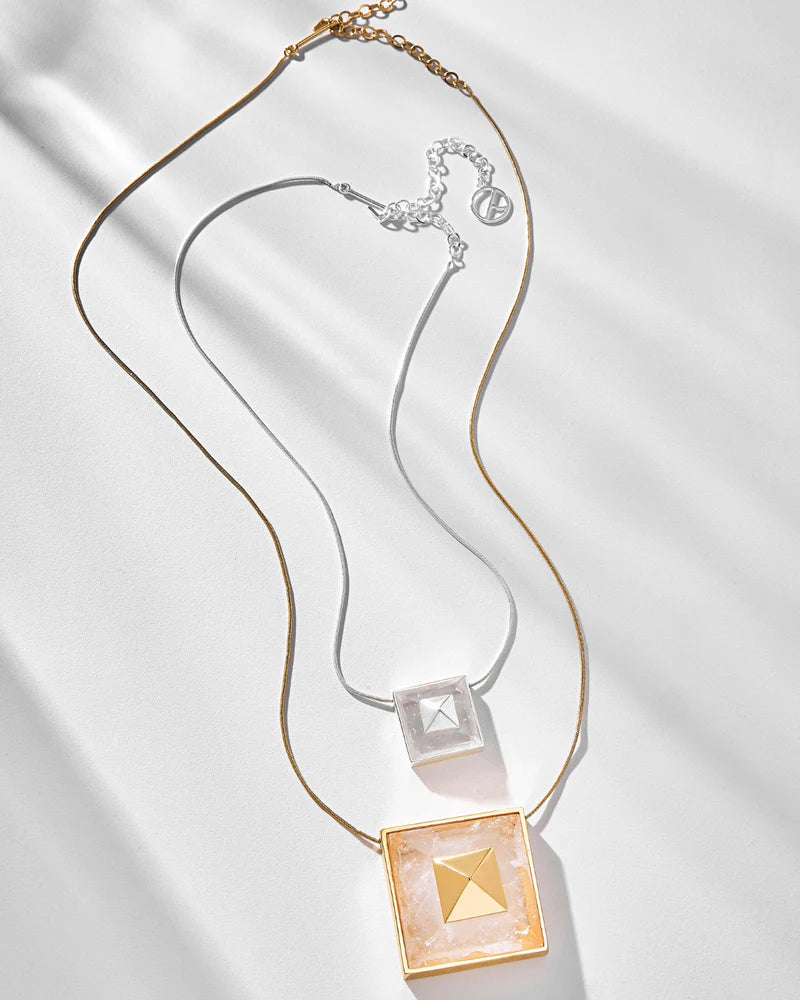 Vértice Necklace Small - Faces Collection