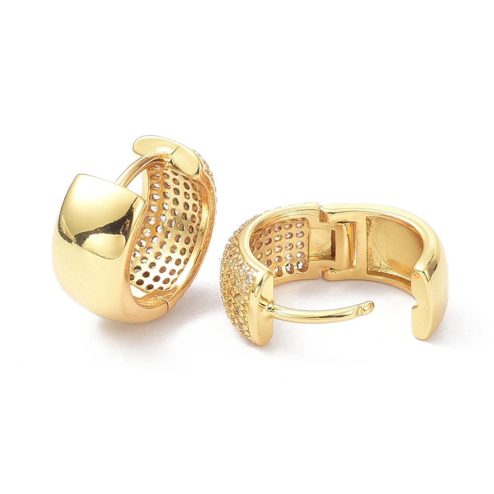 Argollas de circonio cúbico