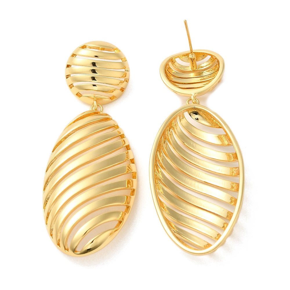 Aretes Colgantes Óvalos