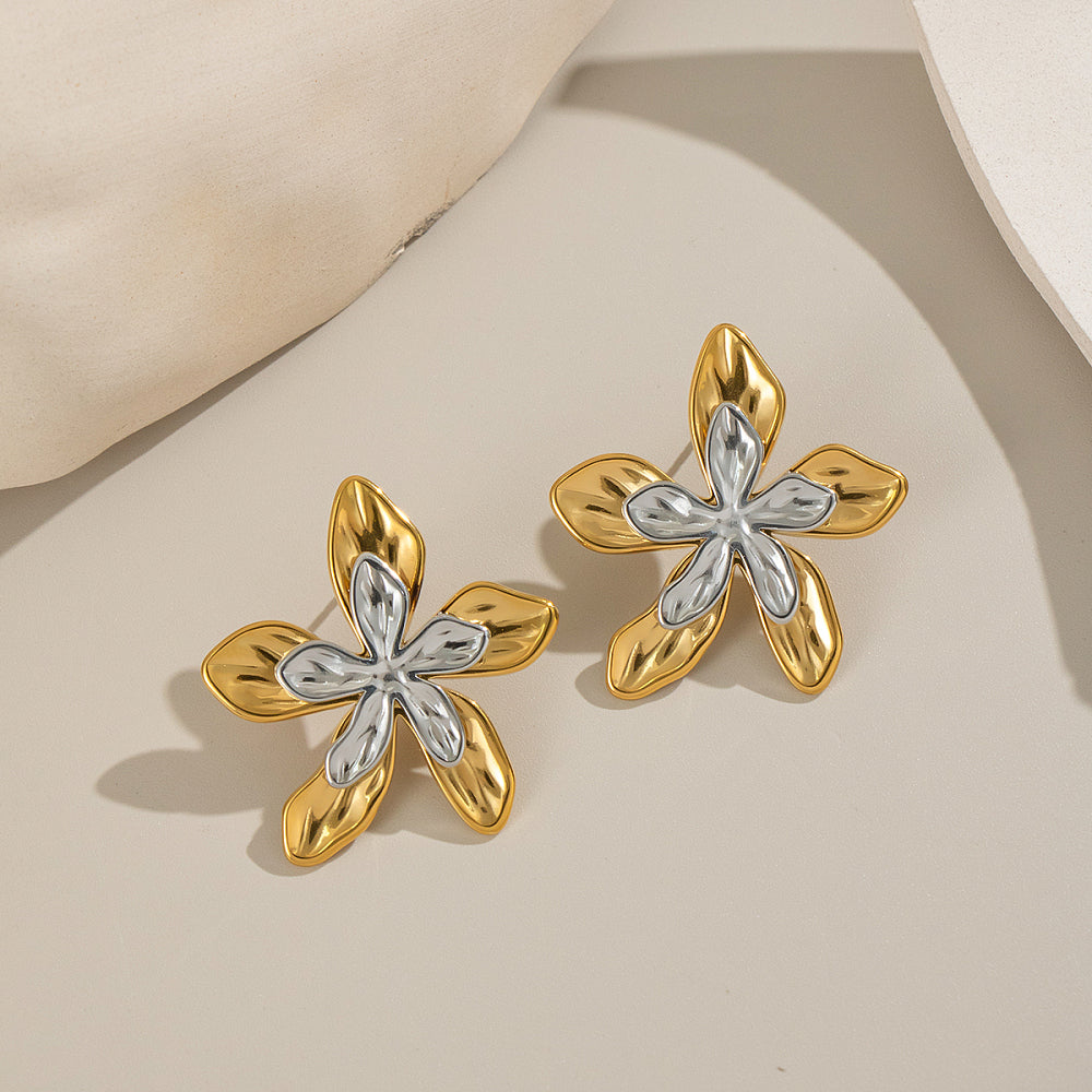 Aretes forma de Flor
