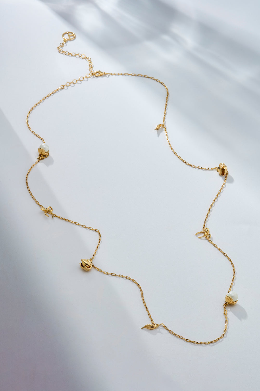 Tulipa Necklace - AFlora Collection Silver Plated