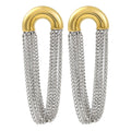 Aretes de Cadena colgante