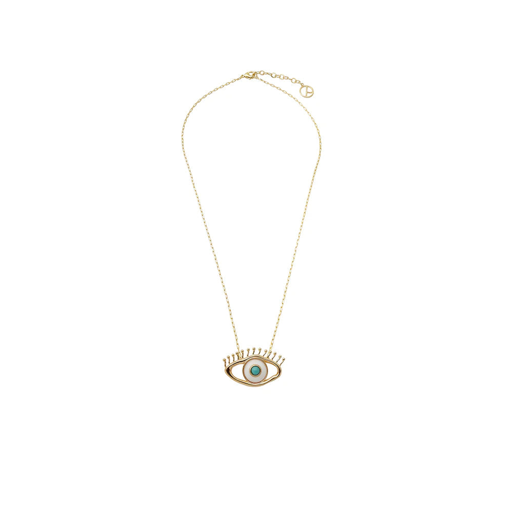 OLHO GREGO P NECKLACE
